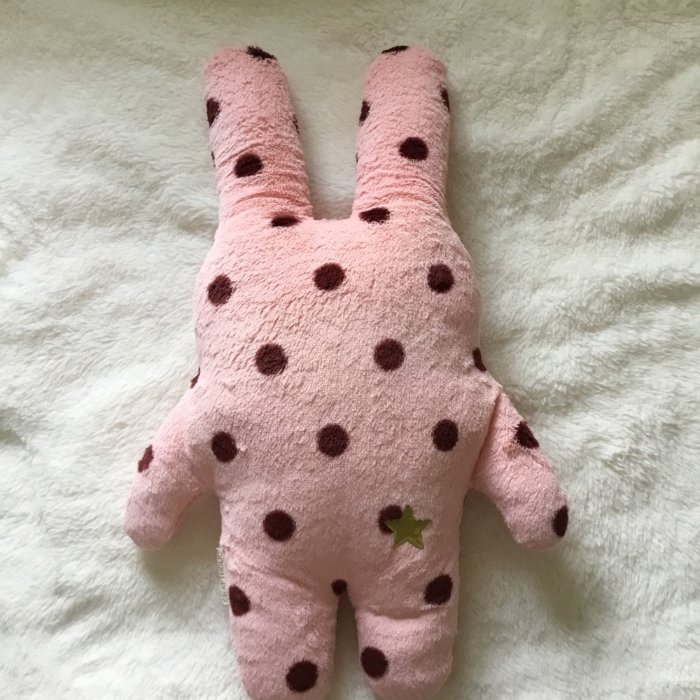Craftholic Pink Polka Dot Sakura Rabbit (RAB) Plush - Picture 9 of 15
